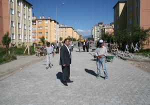 Aziziye de yol seferberliği